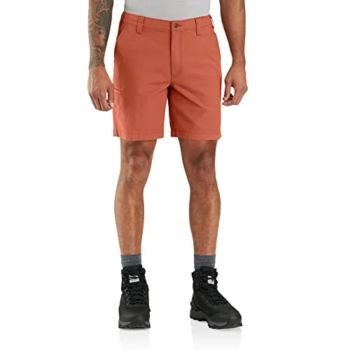 Layered Comfort Carhartt 105841 Men's Rugged Flex Relaxed Fit 8In Canvas Work Short