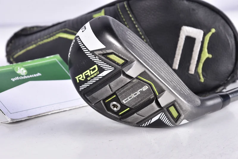 Cozy Fashions Cobra King Radspeed #3 Hybrid / 19 Degree / Senior Flex UST Mamiya Recoil 480 Cozy Fashions Cobra King Radspeed #3 Hybrid / 19 Degree / Senior Flex UST Mamiya Recoil 480