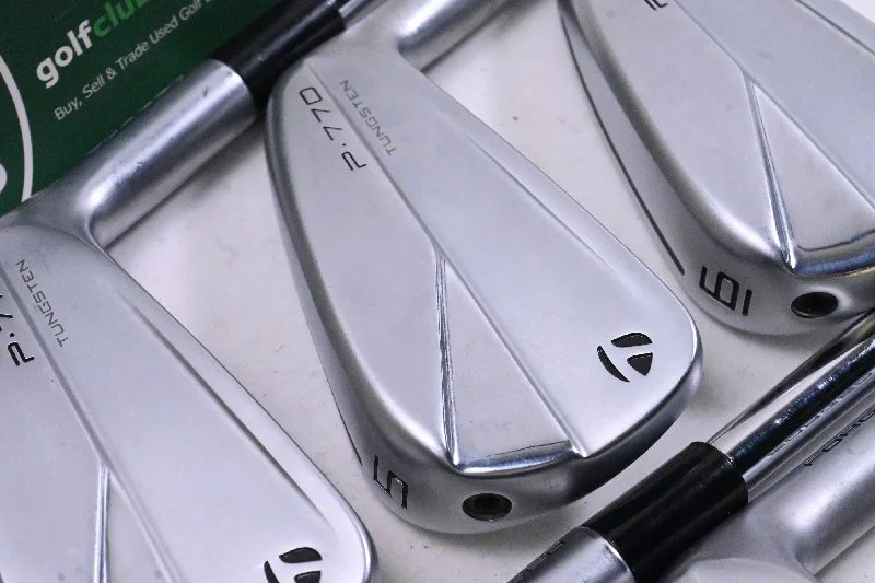 High Street Style Taylormade P770 2023 Irons / 4-PW / Stiff Flex KBS Tour Shafts