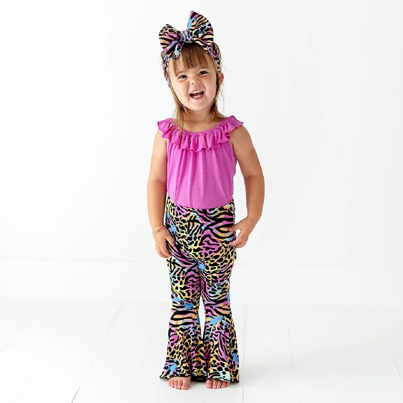Relaxed Chic Party Animal Top & Bell Bottoms Set