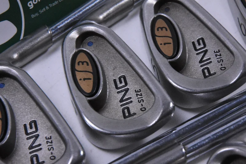 Fashionable Prints Ping i3 O-Size Irons / 3-PW+SW / Stiff Flex Cushin JZ Shafts