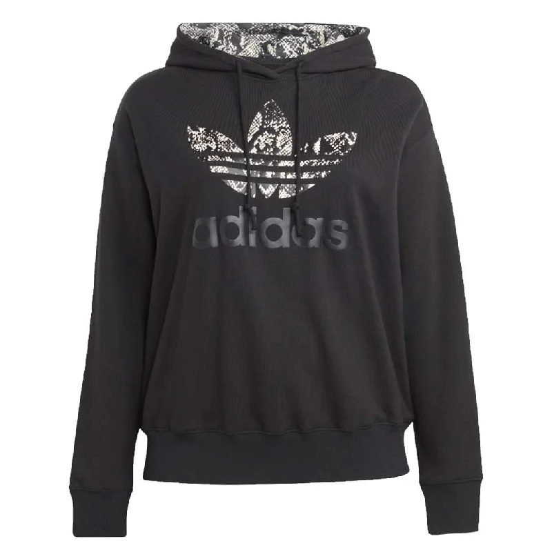Fashion Design adidas - Women's Trefoil Logo Hoodie (Plus Size) (IC1551)