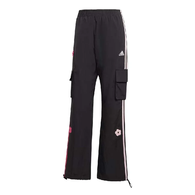 Fresh And Fashionable adidas - Women's Chenille Flower Patches 3-Stripes Cargo Pant (HY8590)