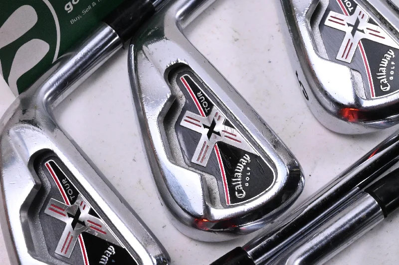 Elegant And Casual Callaway X-Tour Irons / 3-PW / Regular Flex Steel Shafts / No Shaft Bands
