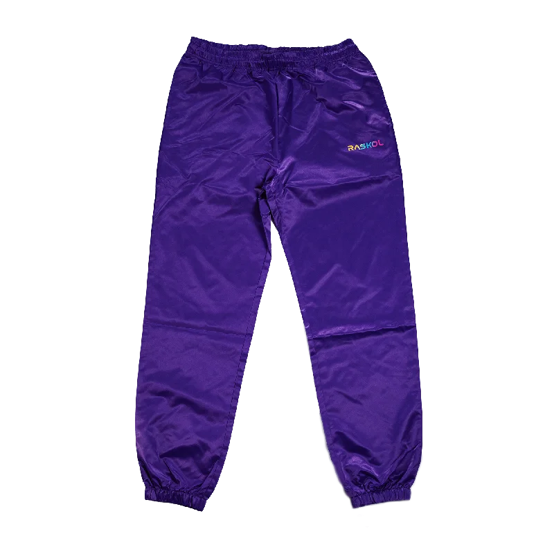 High-quality Design RASKOL Athletic Windbreaker Bottom (Purple)