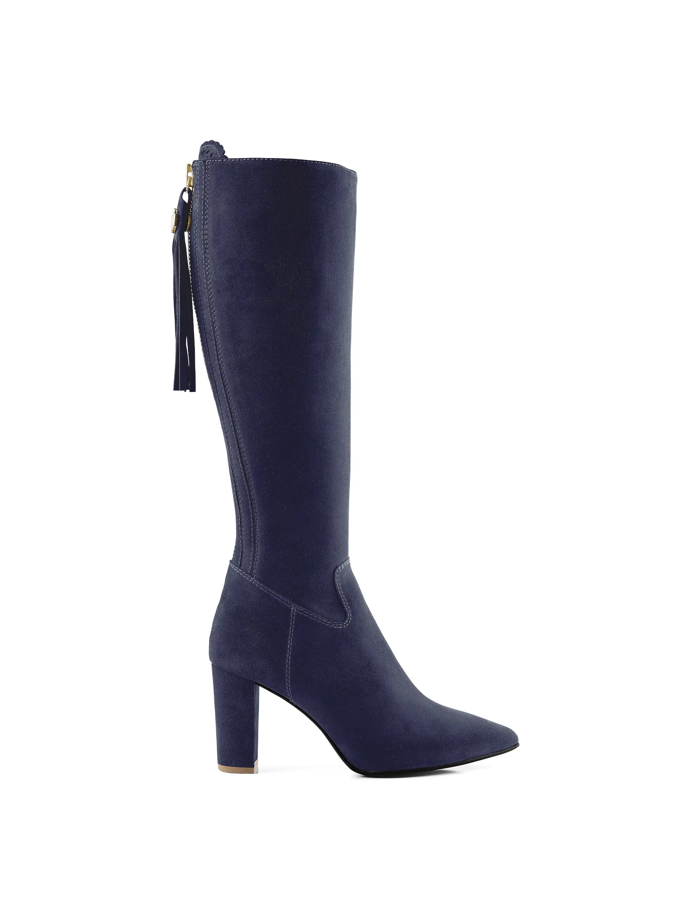 Elegant And Casual Soho - Ink Suede