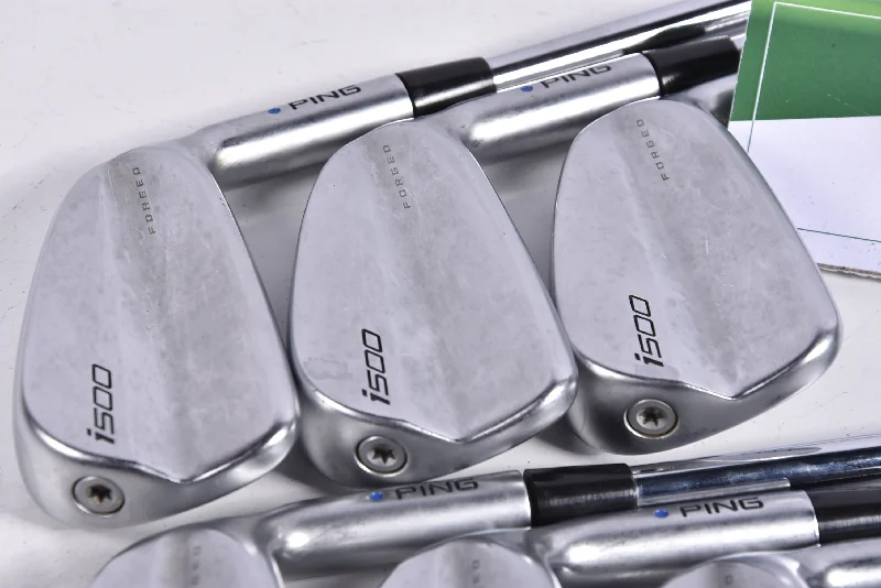 Elegant Fit Ping i500 Irons / 5-PW+GW / Blue Dot / Regular Flex Ping AWT 2.0 Shaft Elegant Fit Ping i500 Irons / 5-PW+GW / Blue Dot / Regular Flex Ping AWT 2.0 Shaft
