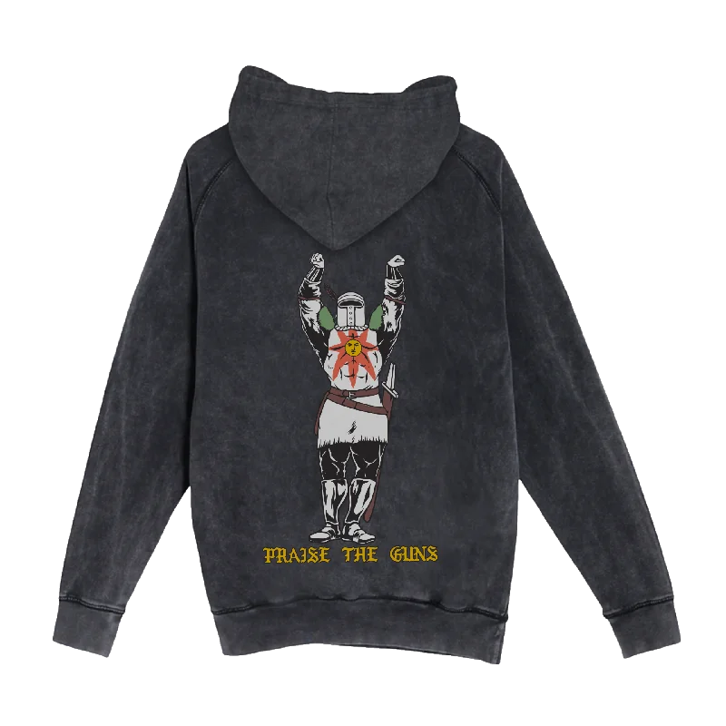 Classic Style PRAISE THE GUNS (Limited Vintage Black Hoodie)