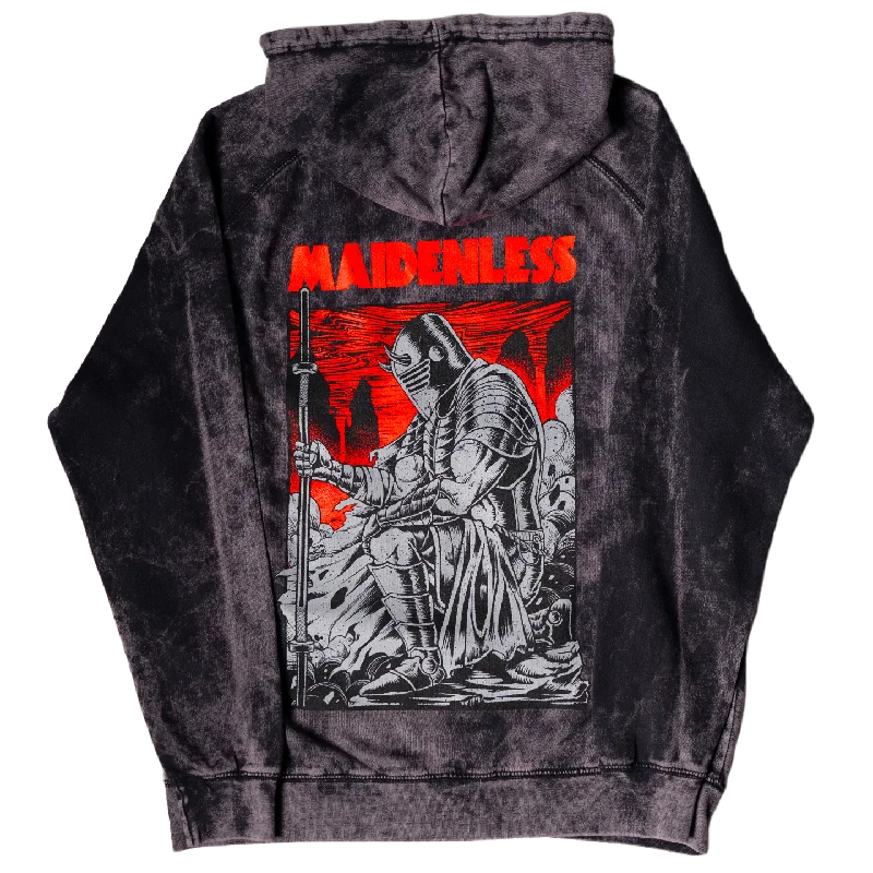 Celebrity Must-have MAIDENLESS (Limited Acid Wash Hoodie)