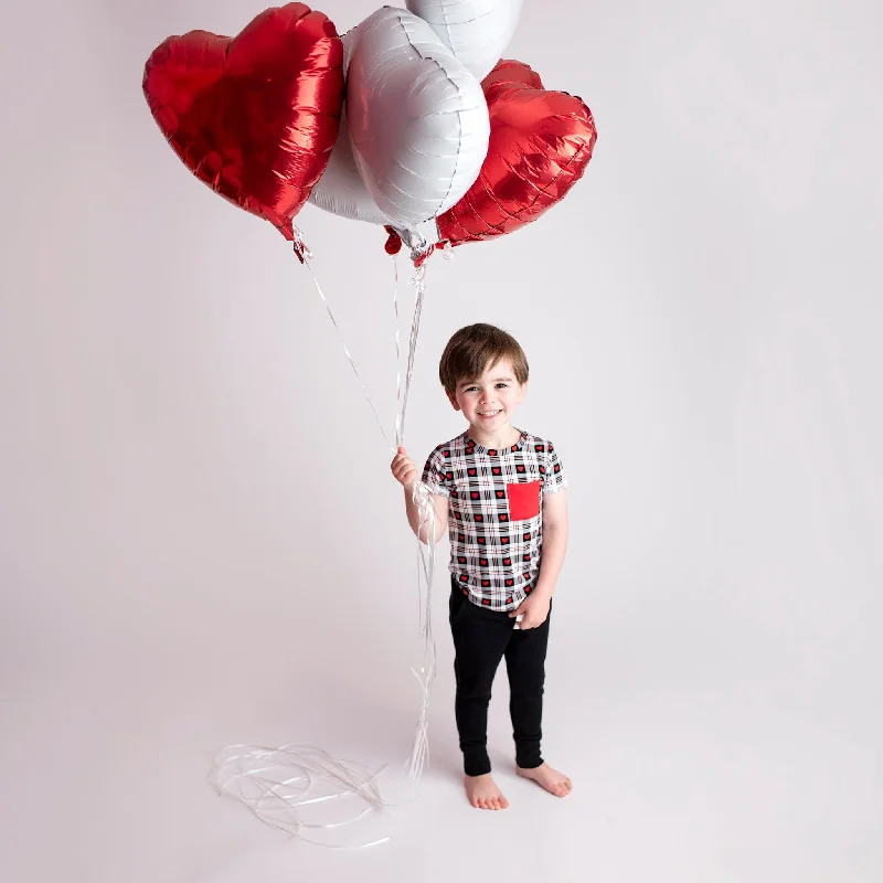 Layered Comfort Plaid About You Toddler T-shirt & Jogger Set