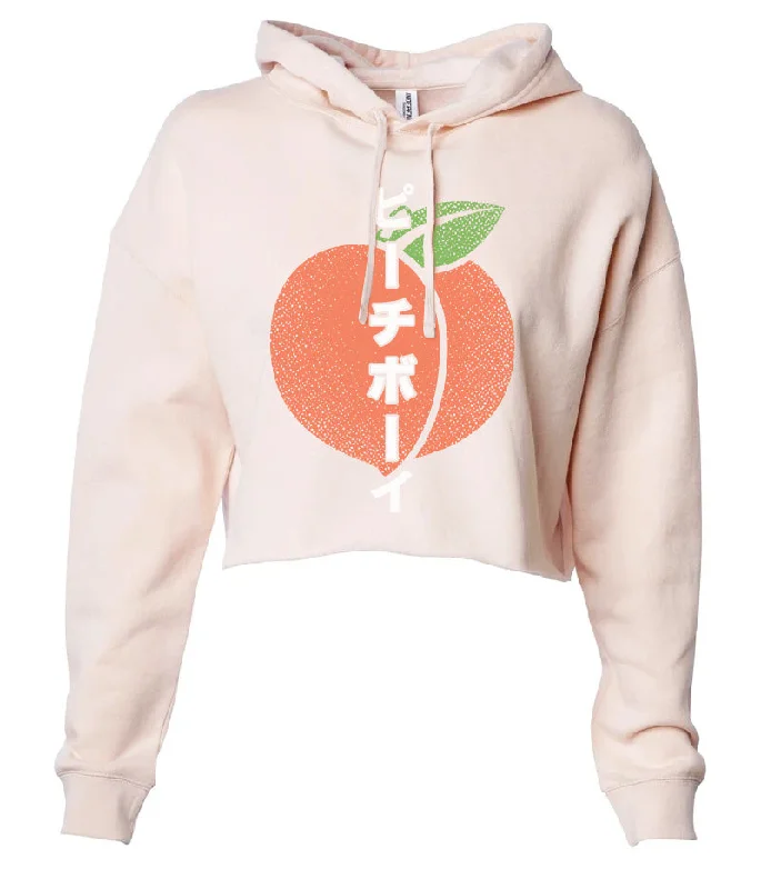 Body Design Peachbois (Women's Crop Hoodie)