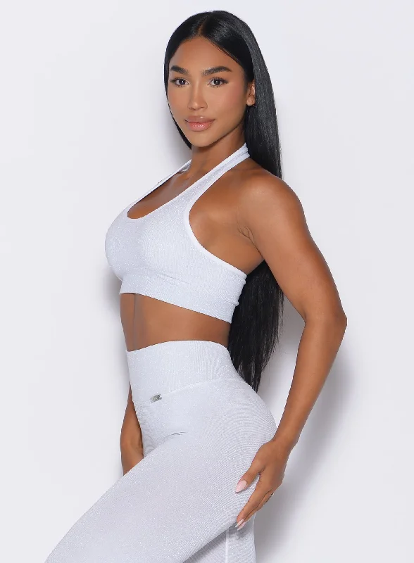 Personalized Design Shimmer Backless Bra