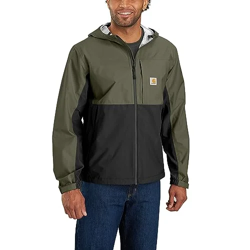 Soft Layers Carhartt 105751 Men's Storm Defender Relaxed Fit Lightweight Packable Jacket