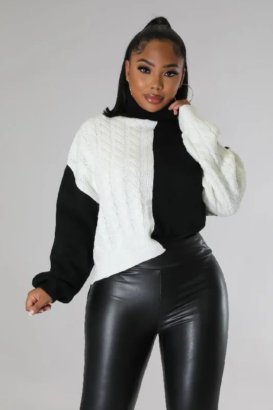 Unique Design Pretty Knit Sweater