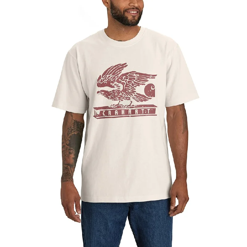 Personalized Design Carhartt 106152 Men's Loose Fit Heavyweight Short-Sleeve Eagle Graphic T-Shirt - 2X Tall - Malt Personalized Design Carhartt 106152 Men's Loose Fit Heavyweight Short-Sleeve Eagle Graphic T-Shirt - 2X Tall - Malt