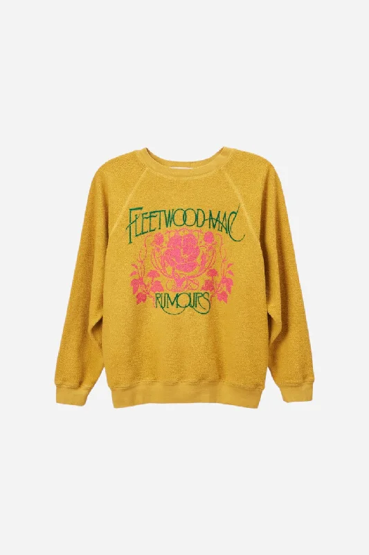 Daydreamer LA Fleetwood Mac Floral Reverse Sweatshirt