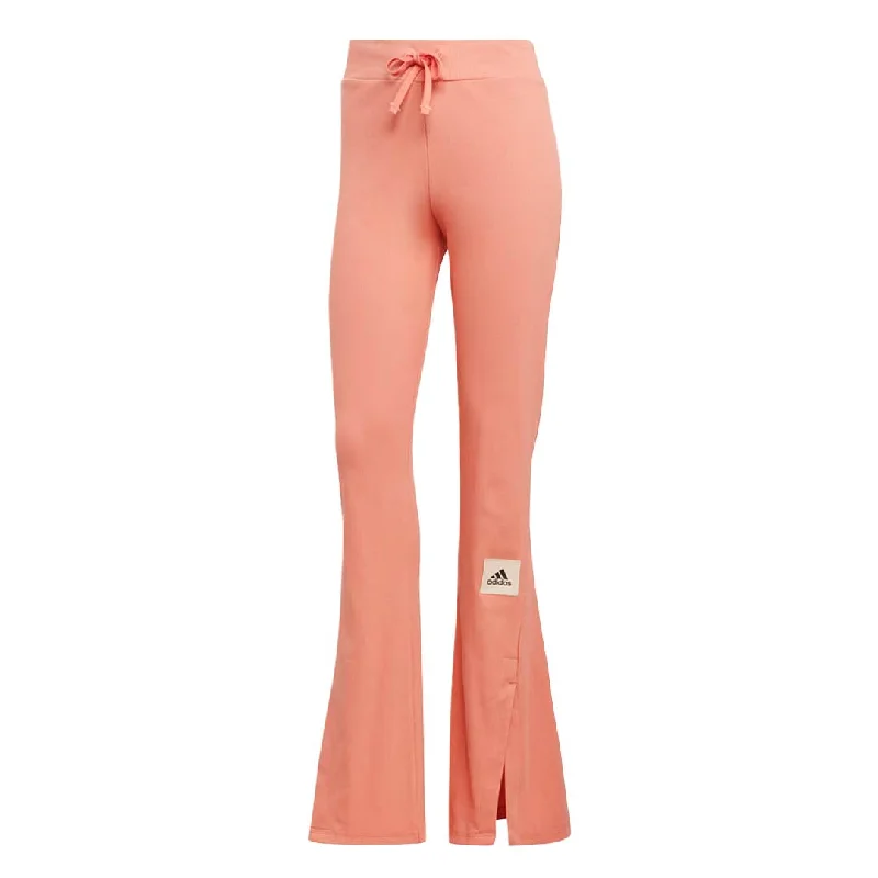 Body Design adidas - Women's Lounge Ribbed Flared-Leg Pant (IJ8452)