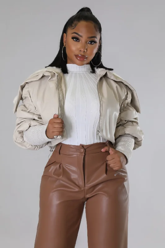 Playful Style Autumn Baddie Jacket