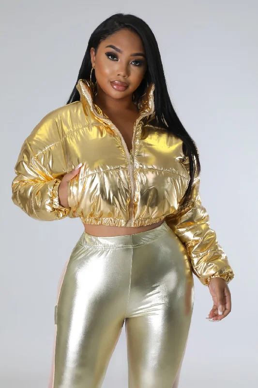 French Style Pucker Up Jacket