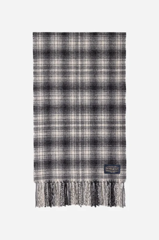 Pendleton Whisperwool Muffler in Ash