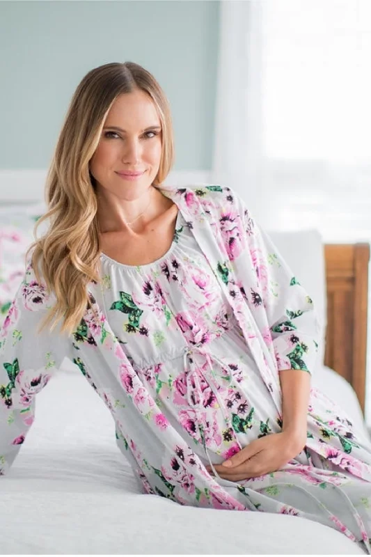 Body Design Olivia Robe & 3 in 1 Labor Gown Set