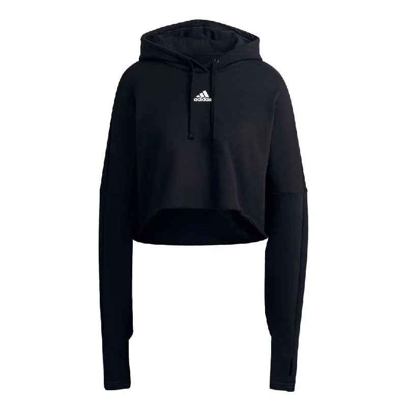 Cool Summer adidas - Women's Collective Power Cropped Hoodie (HR5274)