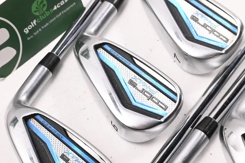 Personalized Clothing Cobra F-Max Airspeed Irons / 5-PW+GW / Regular Flex Cobra Steel Shafts Personalized Clothing Cobra F-Max Airspeed Irons / 5-PW+GW / Regular Flex Cobra Steel Shafts