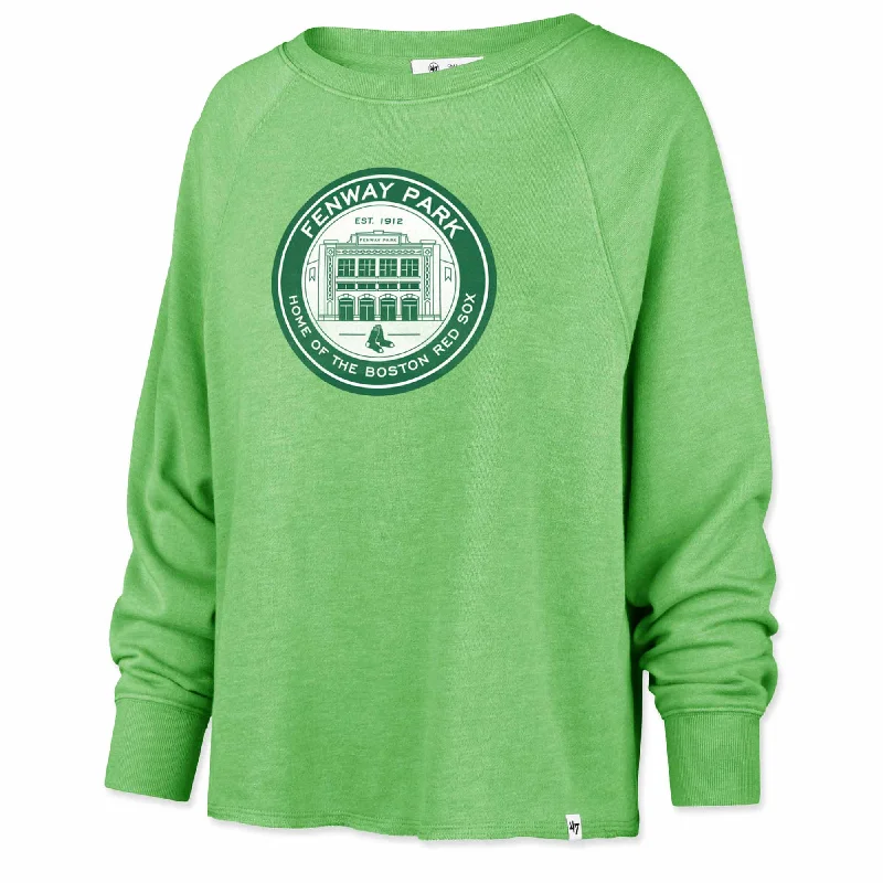 Youthful Street Fashion Ladies 47 Emerson Crew - Fenway Green Apple