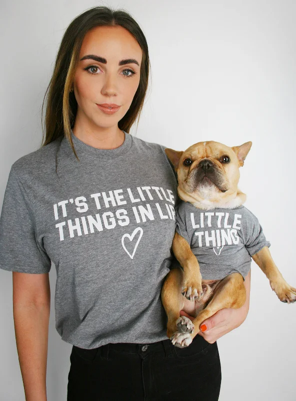 It's The Little Things In Life Matching T-Shirt Set