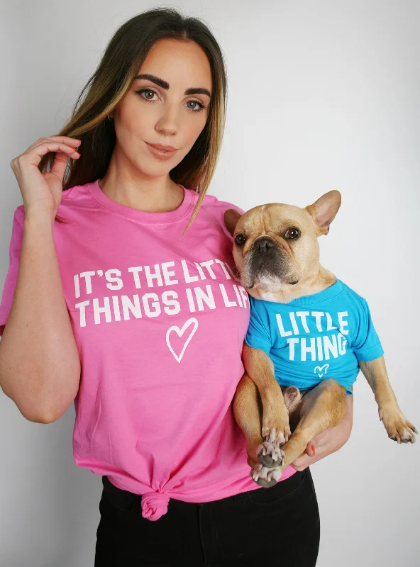 It's The Little Things In Life Matching T-Shirt Set