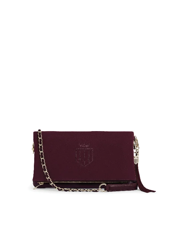 Sports Style Finsbury Clutch - Plum