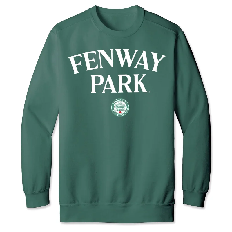 Sports And Leisure Ladies Fenway Coin Logo Crew - Willow