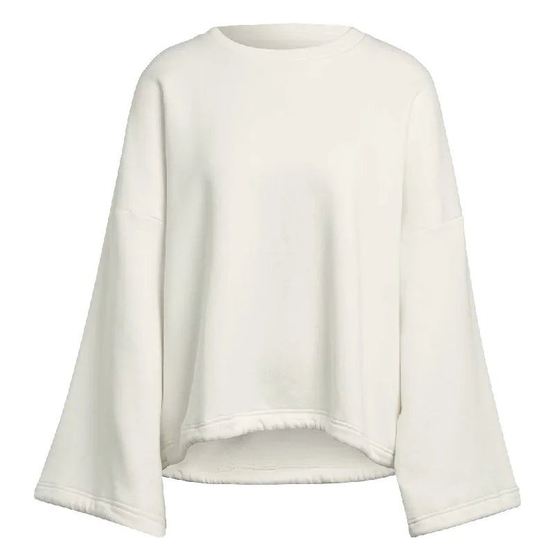 Soft Comfort adidas - Women's Studio Lounge Fleece Sweatshirt (HH8527)