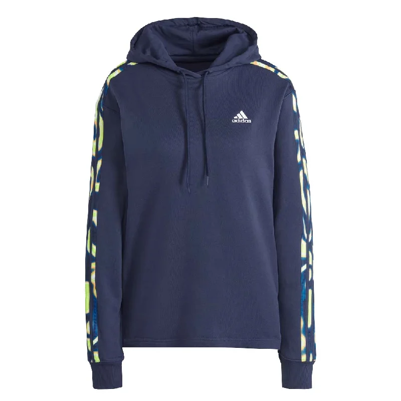 Cozy Look adidas - Women's Vibrant Print 3-Stripes Hoodie (IL5875)