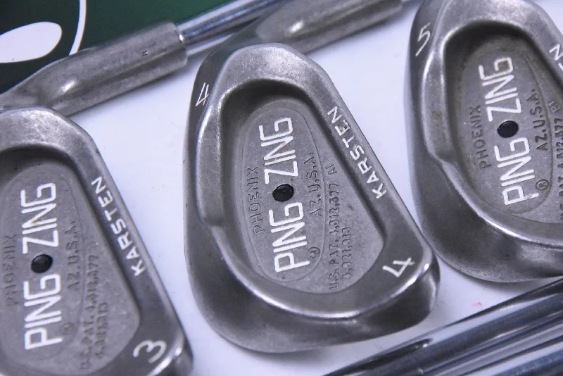 Ping Zing Irons / 3-PW+SW / Black Dot / Stiff Flex Ping JZ Shafts