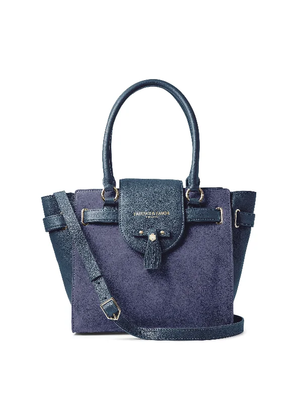 Cozy Knits Windsor Tote - Ink