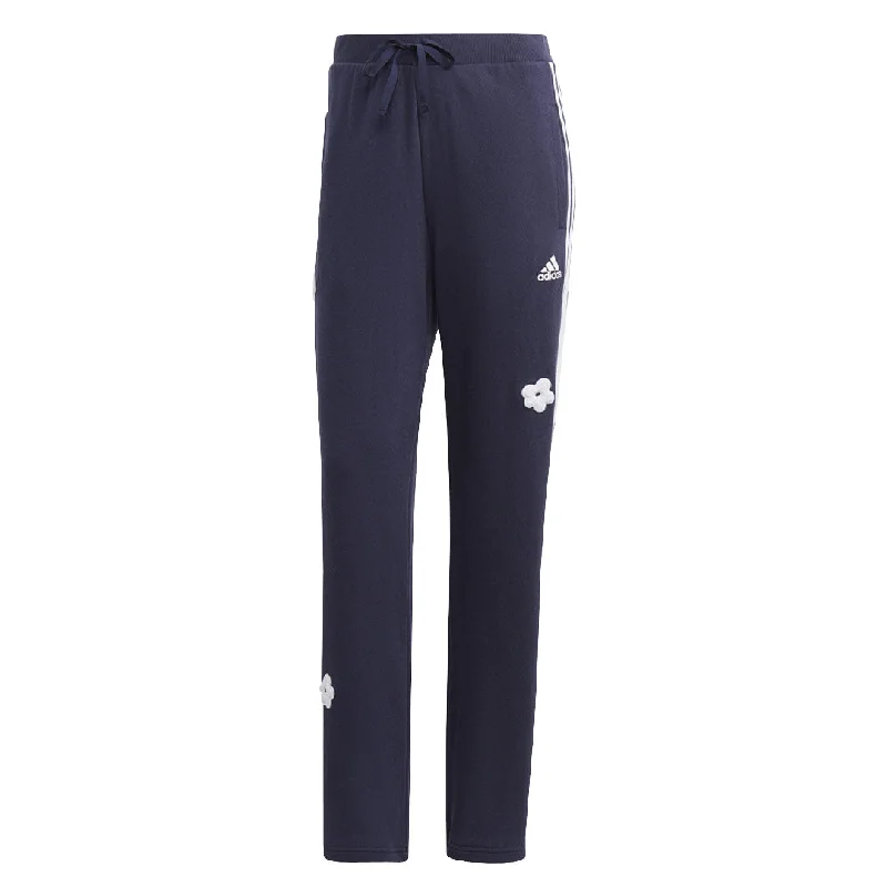 Luxury Temperament adidas - Women's Chenille Flower Patches 3-Stripes High Rise Pant (IC0019) Luxury Temperament adidas - Women's Chenille Flower Patches 3-Stripes High Rise Pant (IC0019)