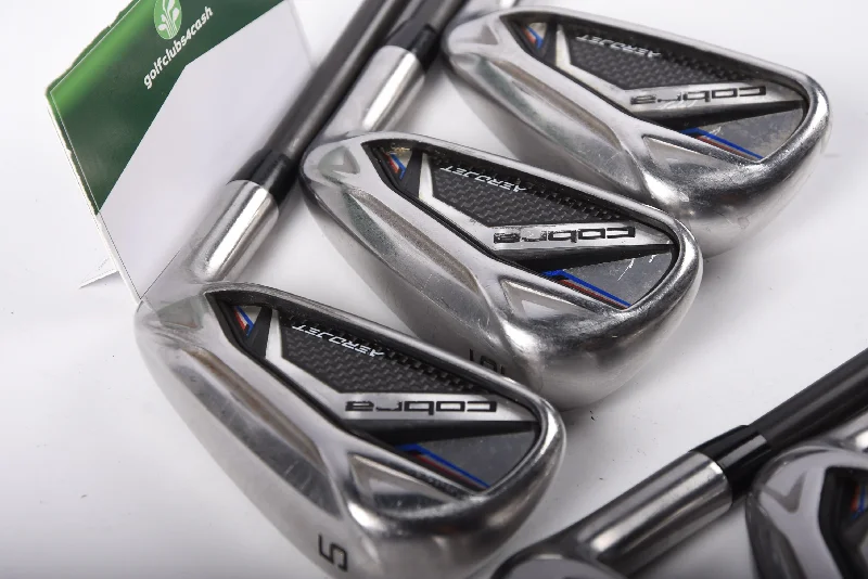 Dynamic Fashion Cobra Aerojet Irons / 5-PW / Senior Flex Cobra Ultralite Shaft