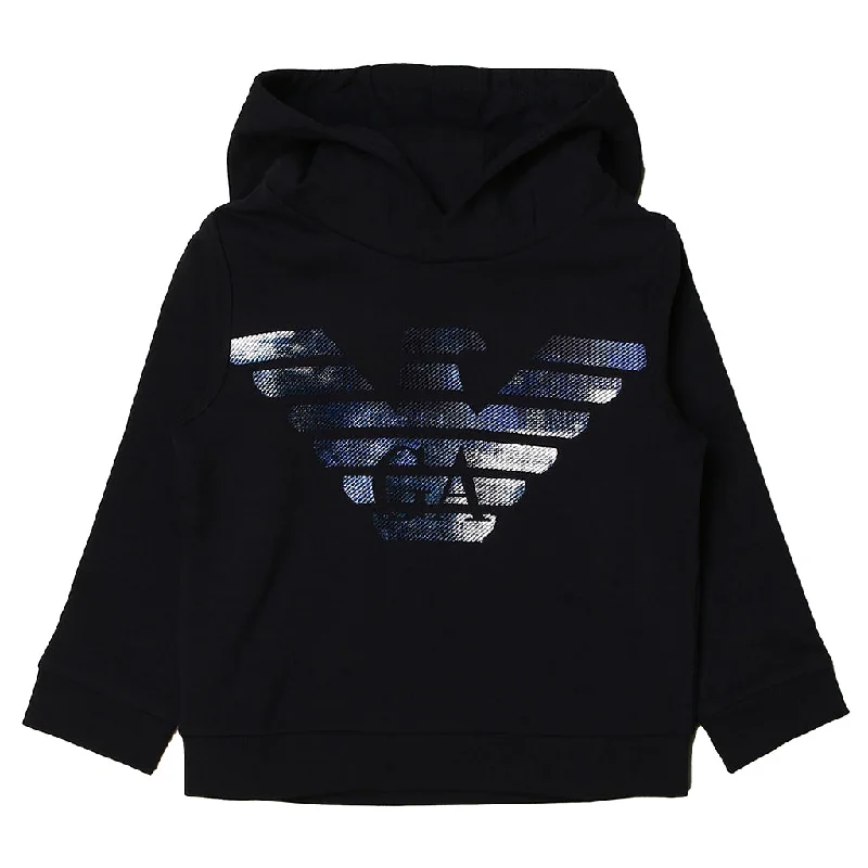 Easy Chic Blue Logo Hoodie