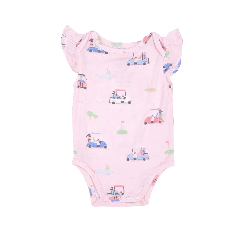 Everyday Outfits Girls Golf Cart Bodysuit