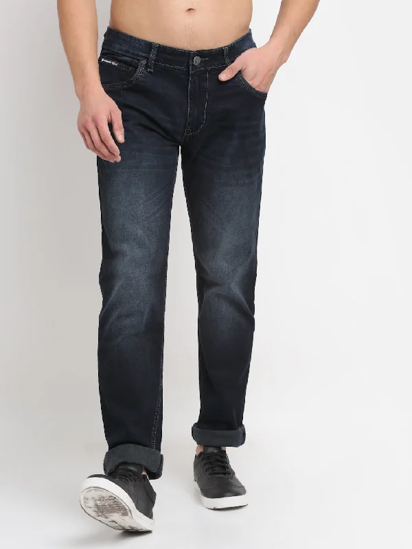 Wearable At Home Or Out Men's Ultra Narrow fit Light Fade Olive Green  Jeans