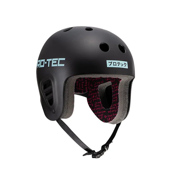 High-end Fabrics Pro Tec Sky Brown Full Cut Skate Helmet - Black