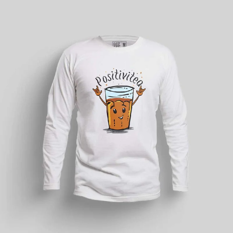 Romantic Temperament Positivitea Full Sleeve T-Shirt