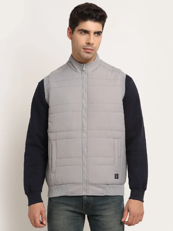 High Street Series Grey & Navy Men's Reversible Jacket