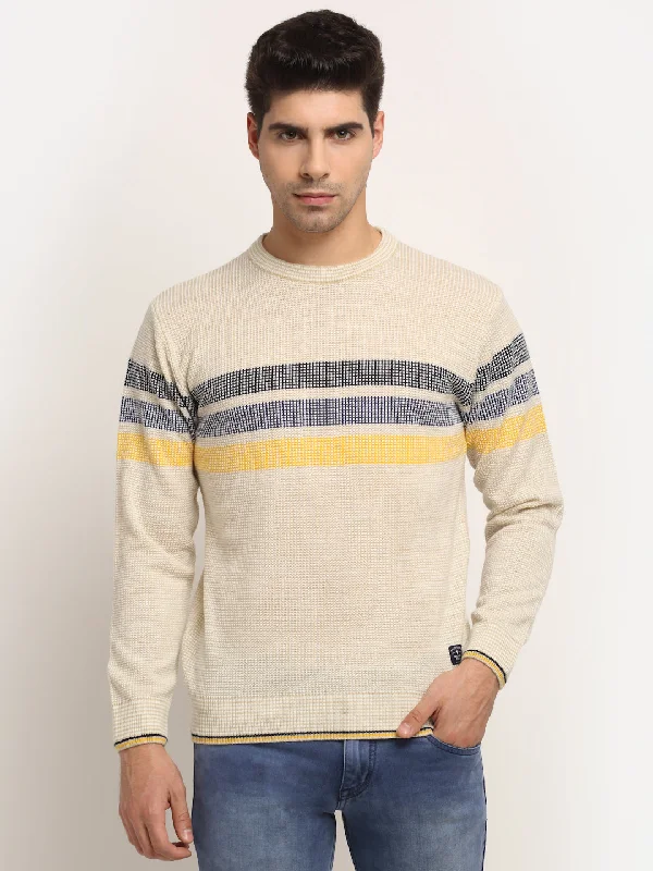 Fashion Concept Men's Beige Sweater
