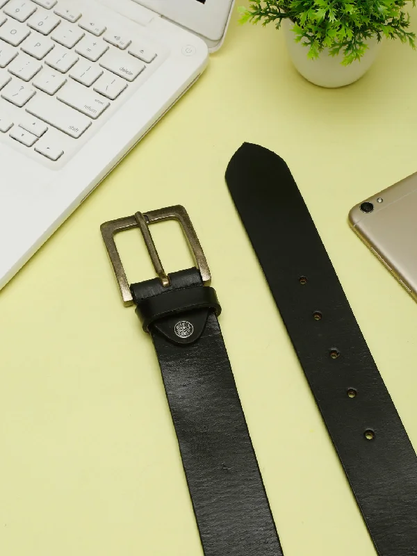 Effortless Looks Men Designer Black Belt