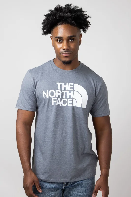 Youthful Vitality The North Face Half Dome T-Shirt for Men in Dark Grey | NF0A812M-GAZ Youthful Vitality The North Face Half Dome T-Shirt for Men in Dark Grey | NF0A812M-GAZ
