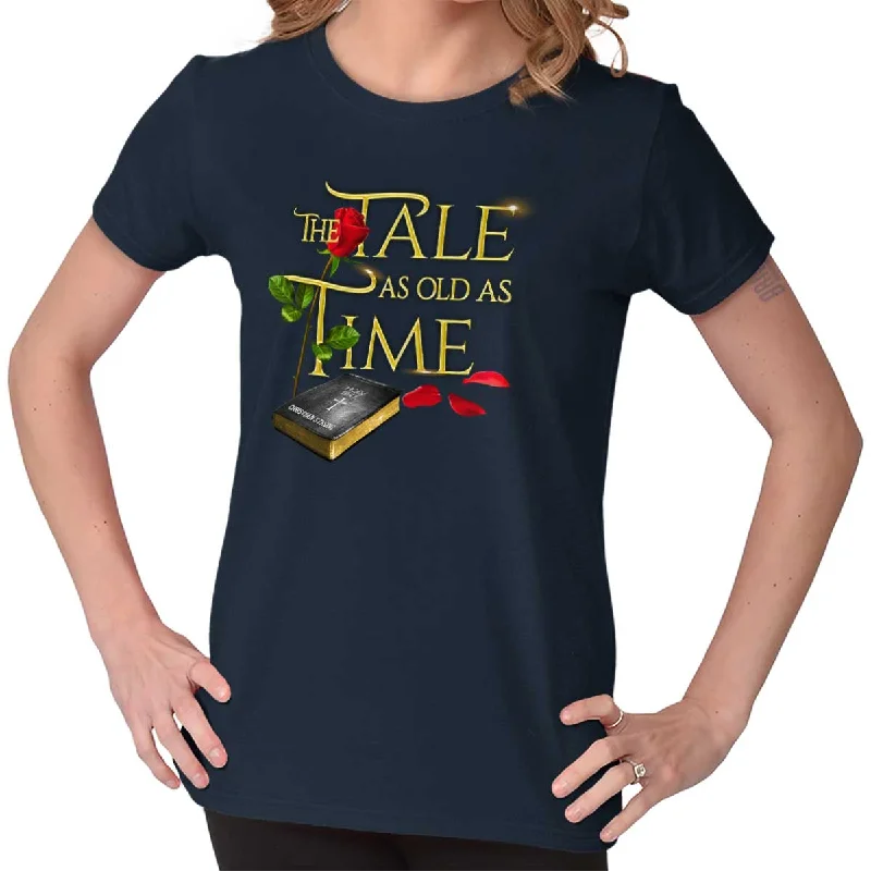 Tale Old as Time Ladies T Shirt