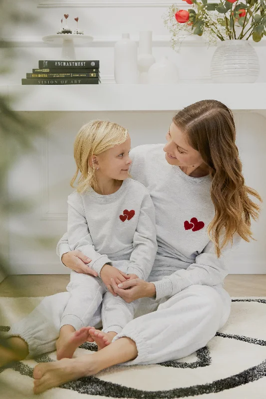 High-end Design Women's Heart Sweatshirt