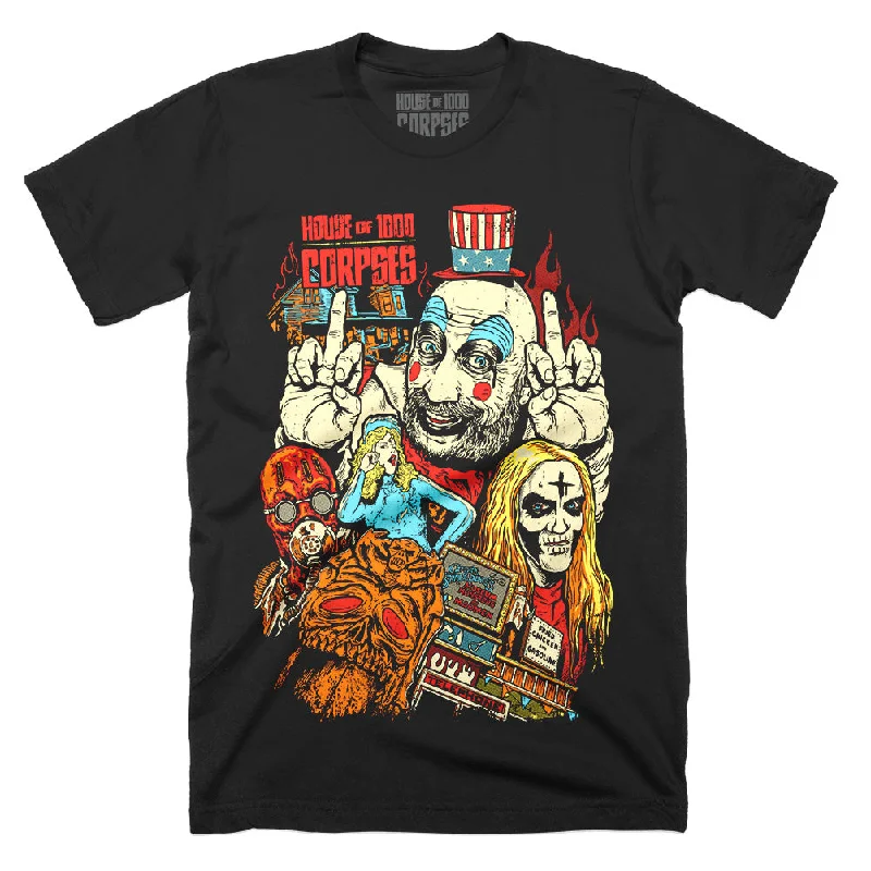 Relaxed Style House Of 1000 Corpses Dare You Enter T-Shirt